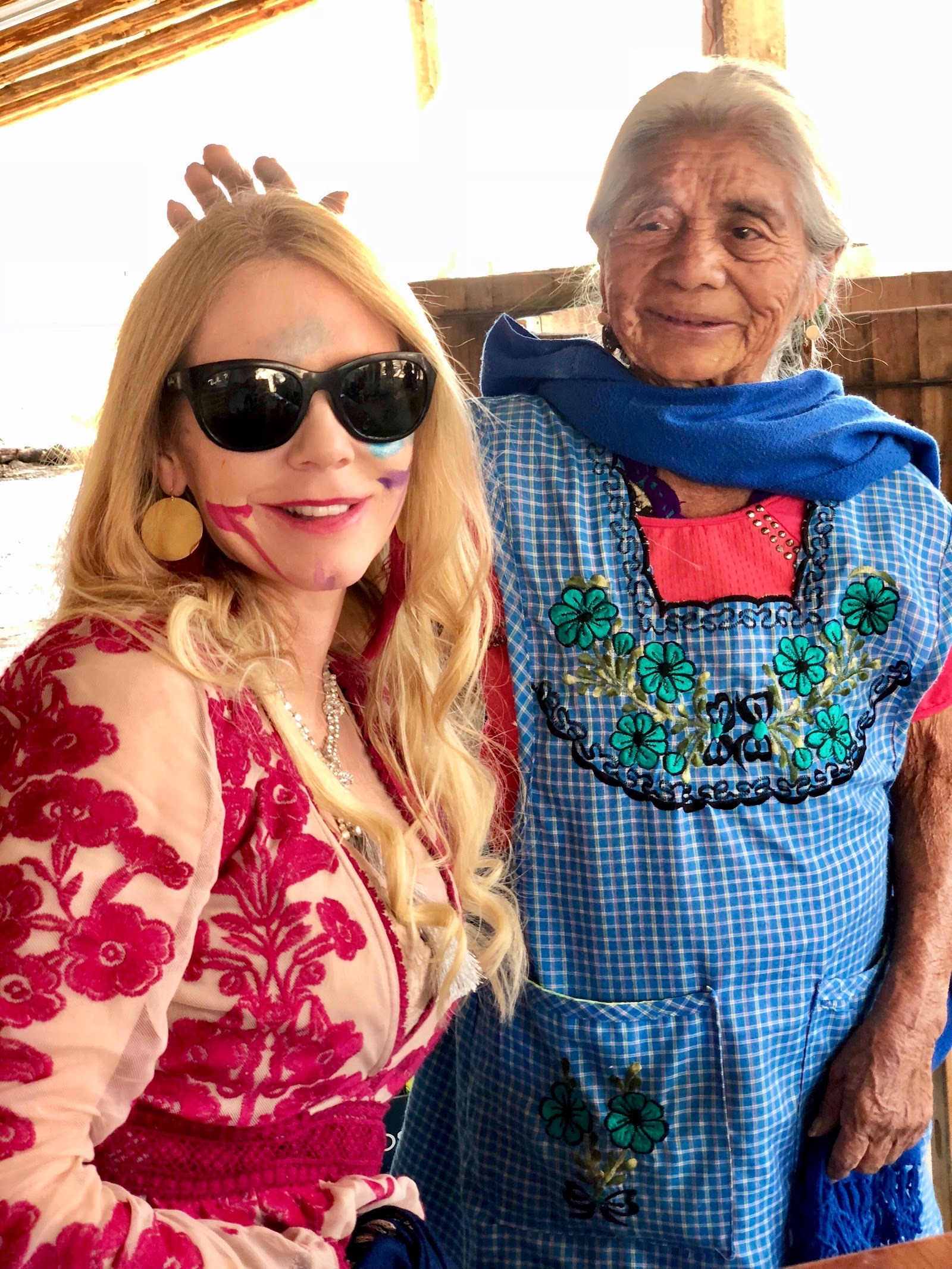 an elder in traditional dress
